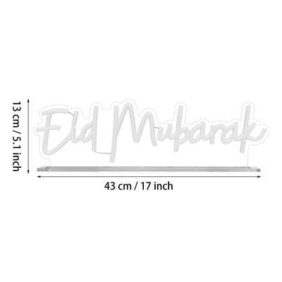 Eid Mubarak Standing Neon Sign