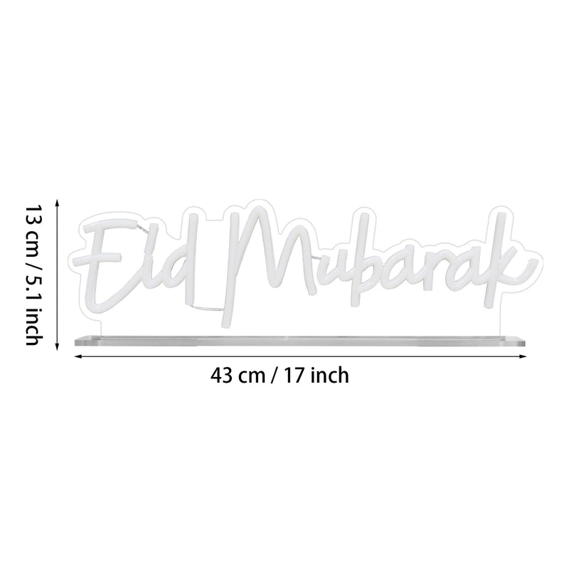 Eid Mubarak Standing Neon Sign